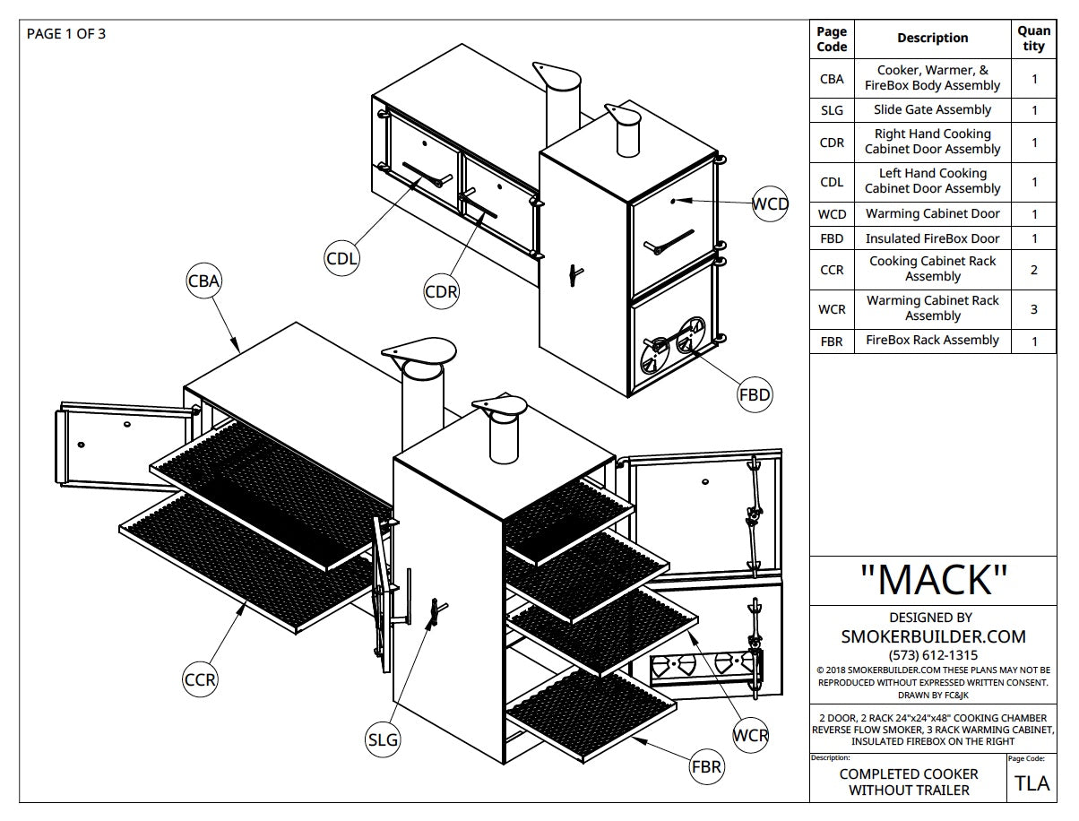 Rectangle Cook Chamber