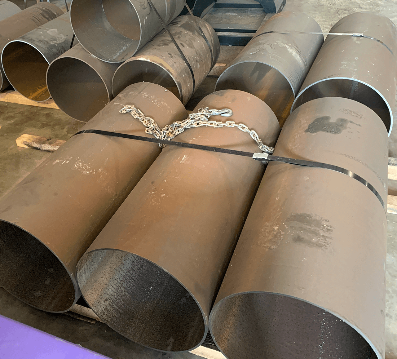 Pipe and Rolled Steel Smoker Plans