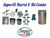 super55 drum smoker parts kit with 55 gallon barrel