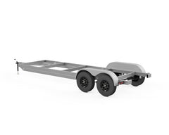 cad image of smoker trailer