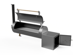 offset smoker cad image
