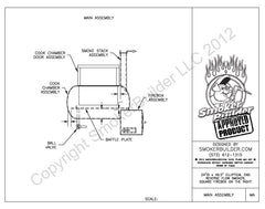 reverse flow smoker blueprint