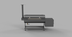 offset smoker cad image
