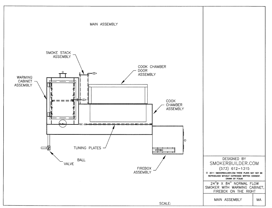 smoker blueprint