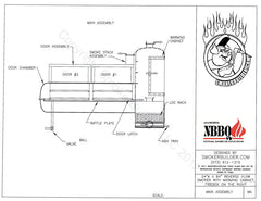 reverse flow smoker blueprint