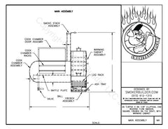 reverse flow smoker blueprint