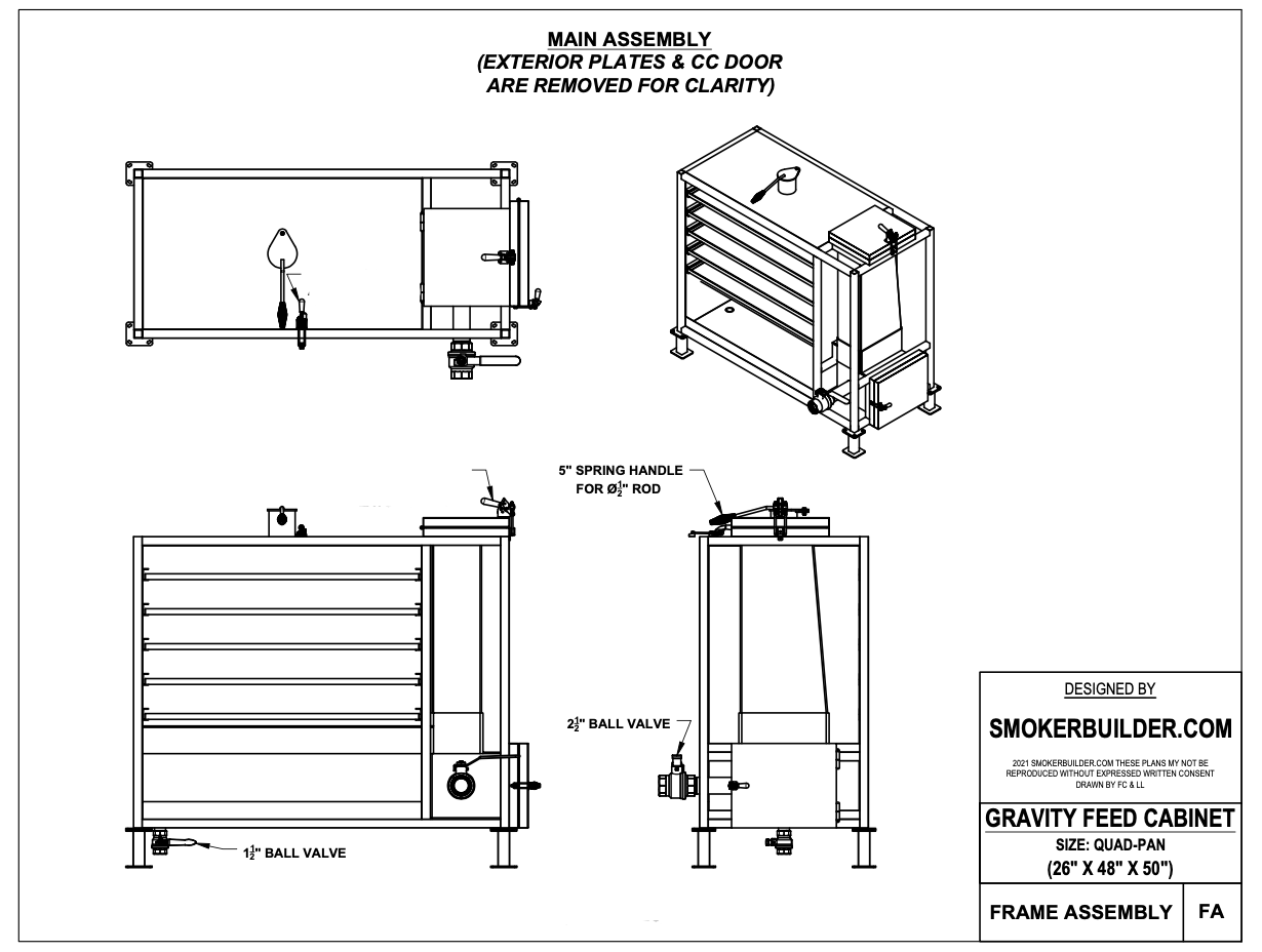 gravity feed smoker blueprint