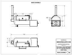 image of smoker blueprint