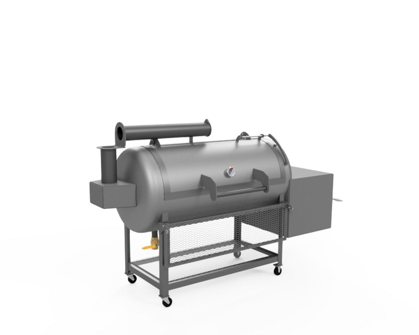 cad image of smoker