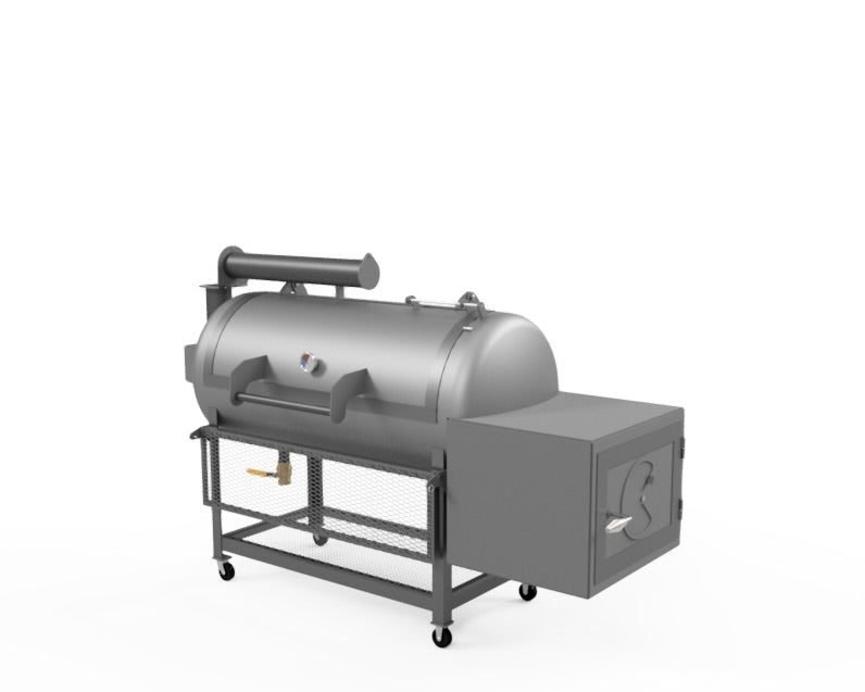 cad image of smoker