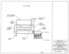 reverse flow smoker blueprint