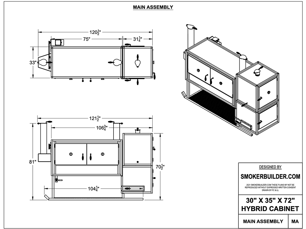 hybrid smoker blueprint