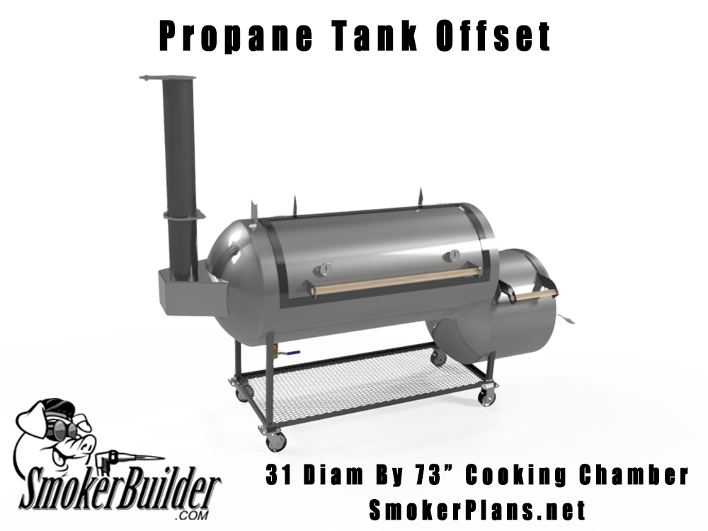 offset smoker cad image