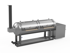 offset smoker cad image