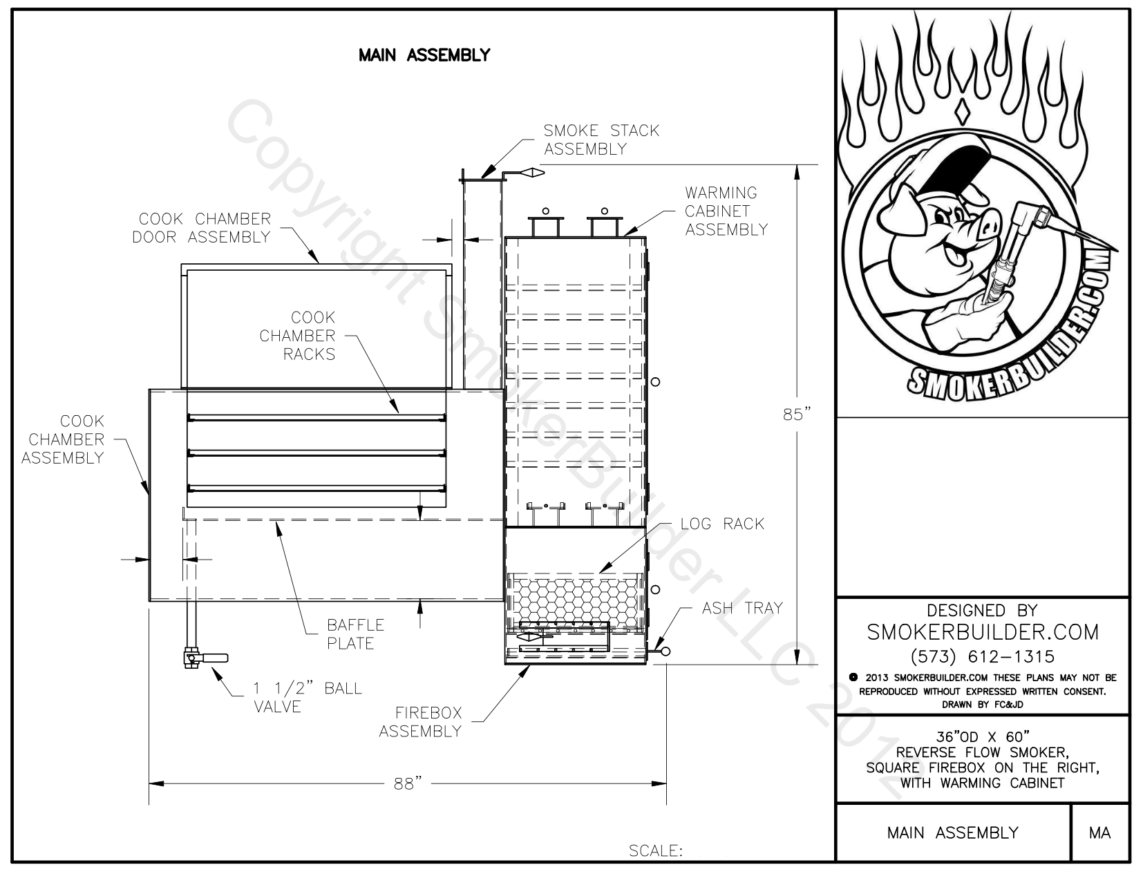 smoker blueprint