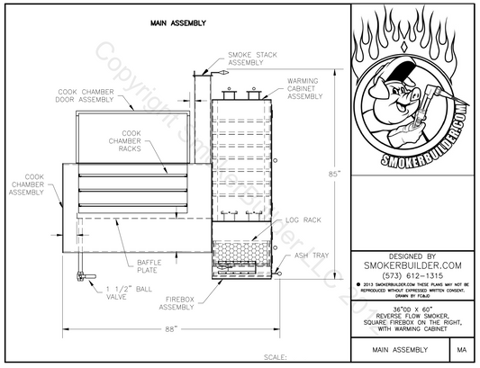 smoker blueprint