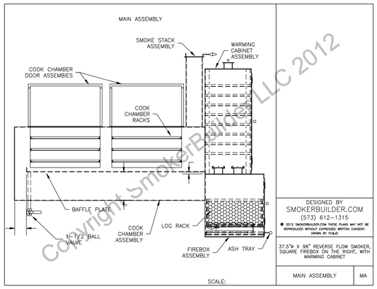 smoker blueprint