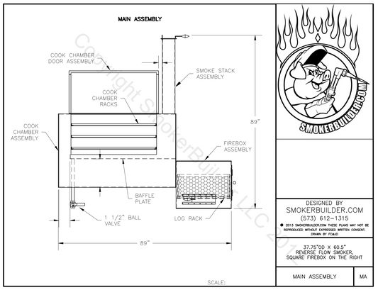 smoker blueprint