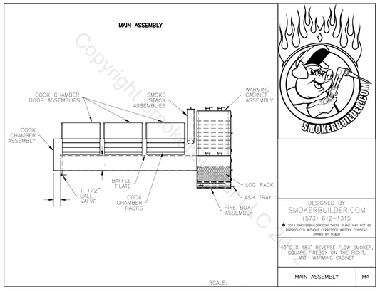 smoker blueprint