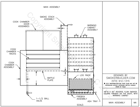 smoker blueprint