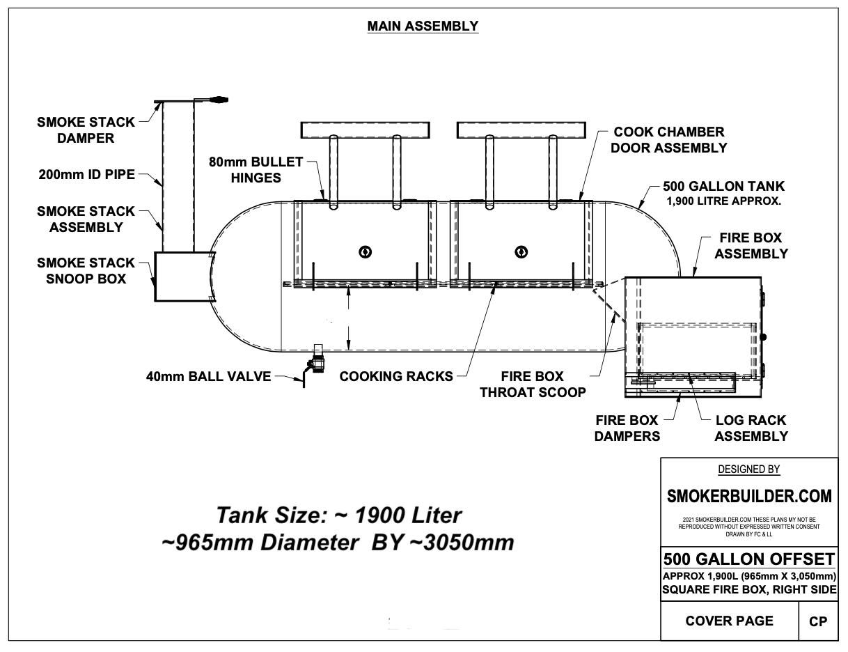 offset smoker blueprint