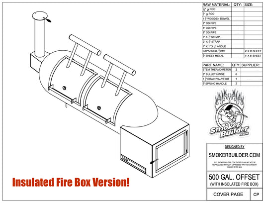 offset smoker blueprint