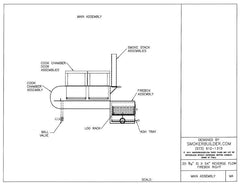 reverse flow smoker blueprint