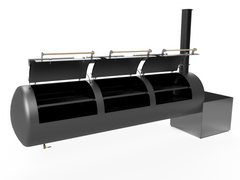 offset smoker cad image