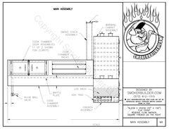 reverse flow smoker blueprint