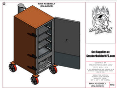 insulated cabinet smoker blueprint