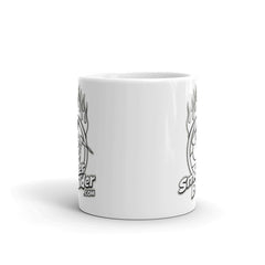 SmokerBuilder White glossy mug