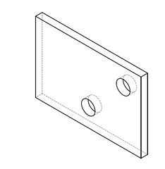 drawing of steel part