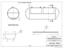 screenshot of a page from a set of smoker plans