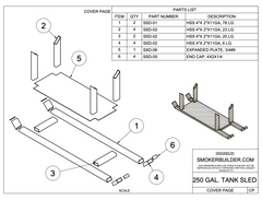 screenshot of a page from a set of smoker plans