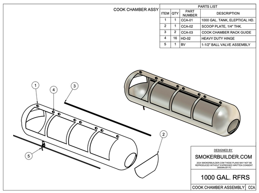 page from a smoker plan