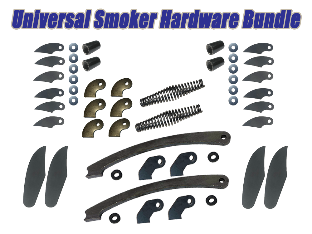 Universal Smoker Hardware Bundle For Strap Trim Doors