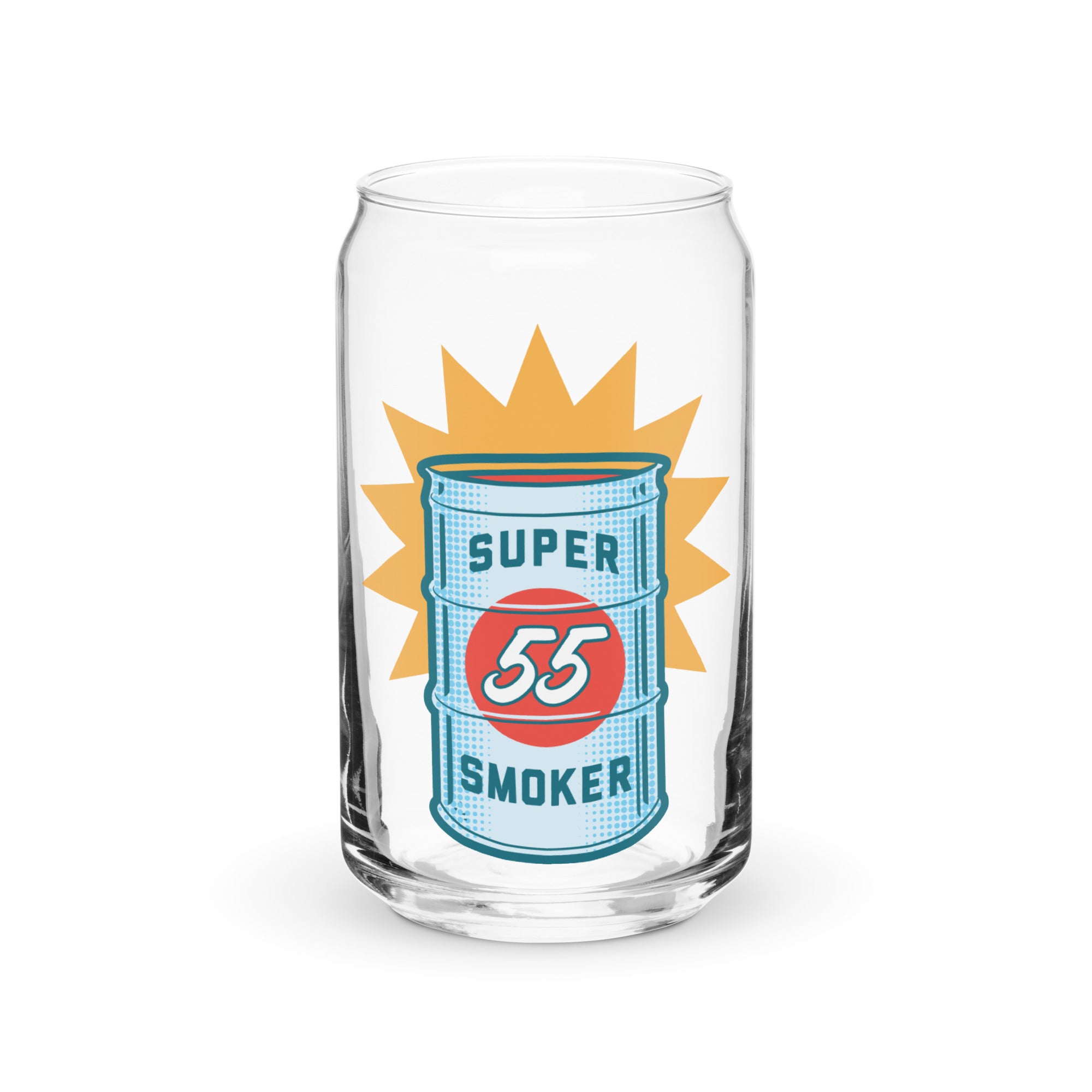 Super55 Barrel Can-shaped glass