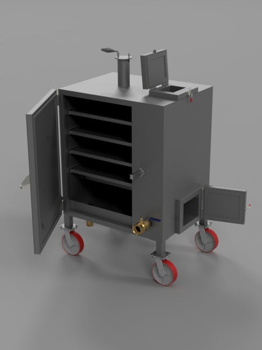 gravity feed smoker