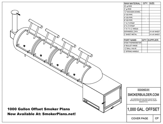 offset smoker blueprint