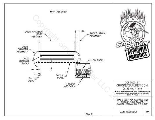 reverse flow smoker blueprint