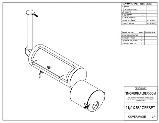 offset smoker blueprint