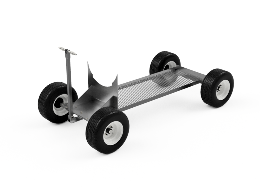 Off-Road Cart Plans For 24 Inch Diameter Meat Smoker