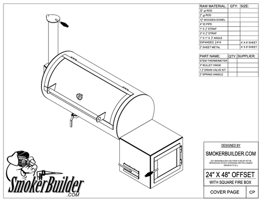 offset smoker blueprint