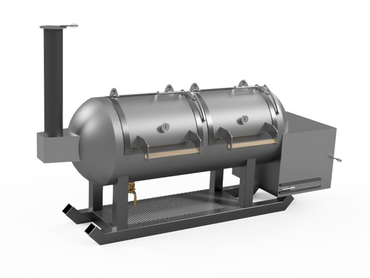 offset smoker cad image