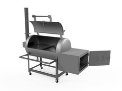 cad image of smoker