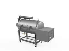 cad image of smoker