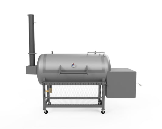 cad image of smoker