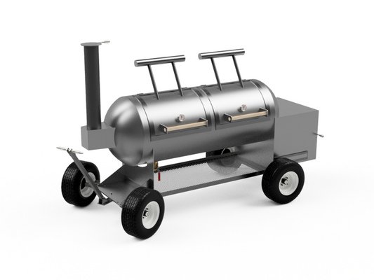 offset smoker cad image