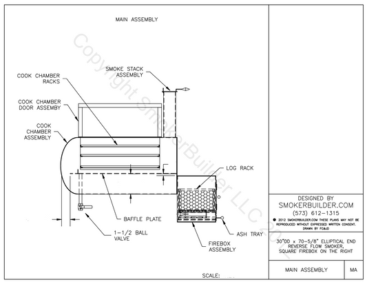 smoker blueprint