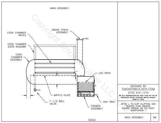 smoker blueprint